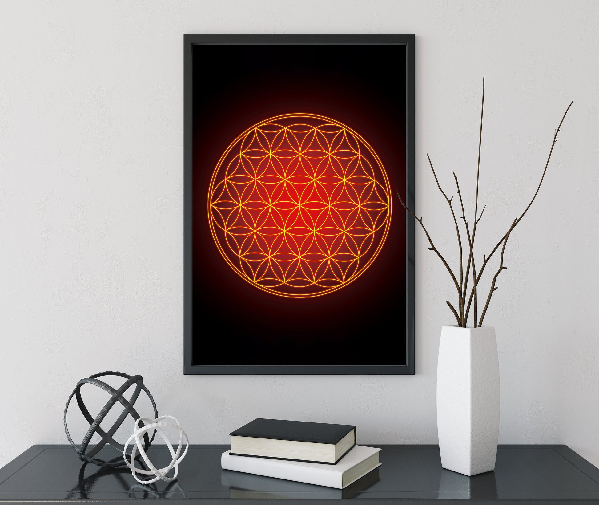Flower of Life Print Poster Sacred Geometry (No Frame)