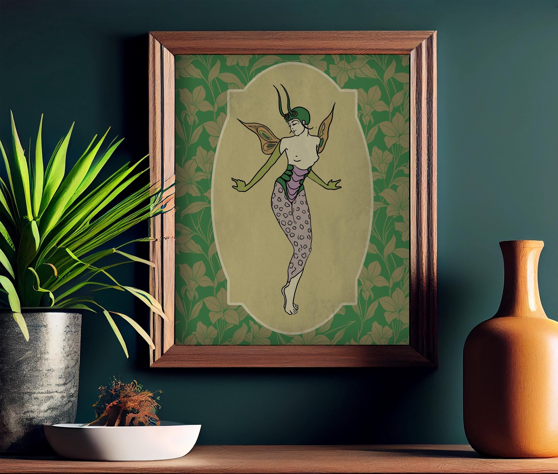 Vintage Fashion - Costume Party Print, Flapper Poster (No Frame)