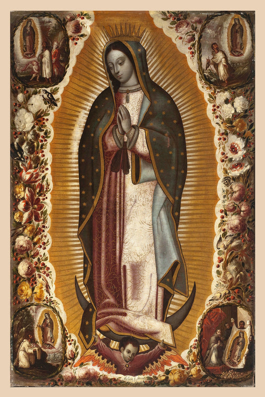 Virgin Of Guadalupe Renaissance Poster No Frame by My Store