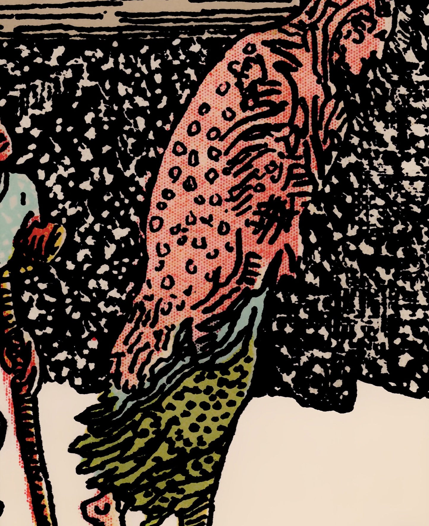 Five of Pentacles- Tarot Card Print - The Five of Pentacles Card Poster, No Frame