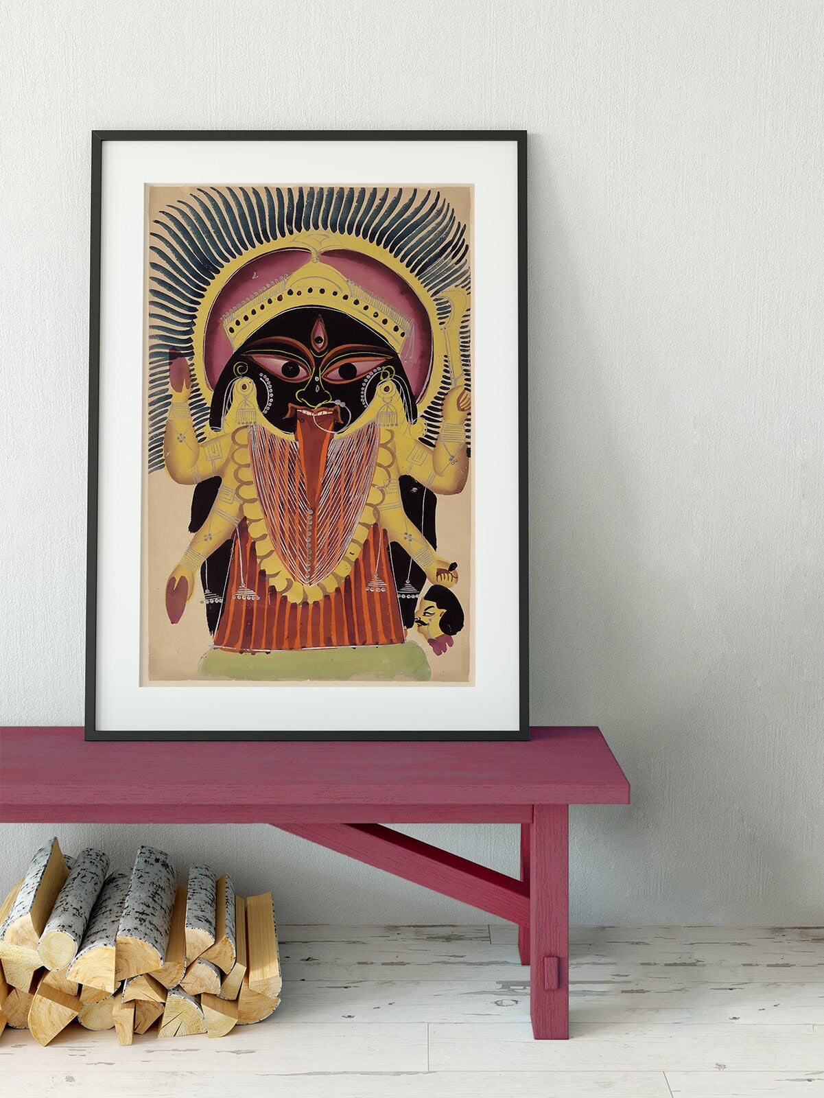 Goddess Kali Poster - Kali Print, No Frame