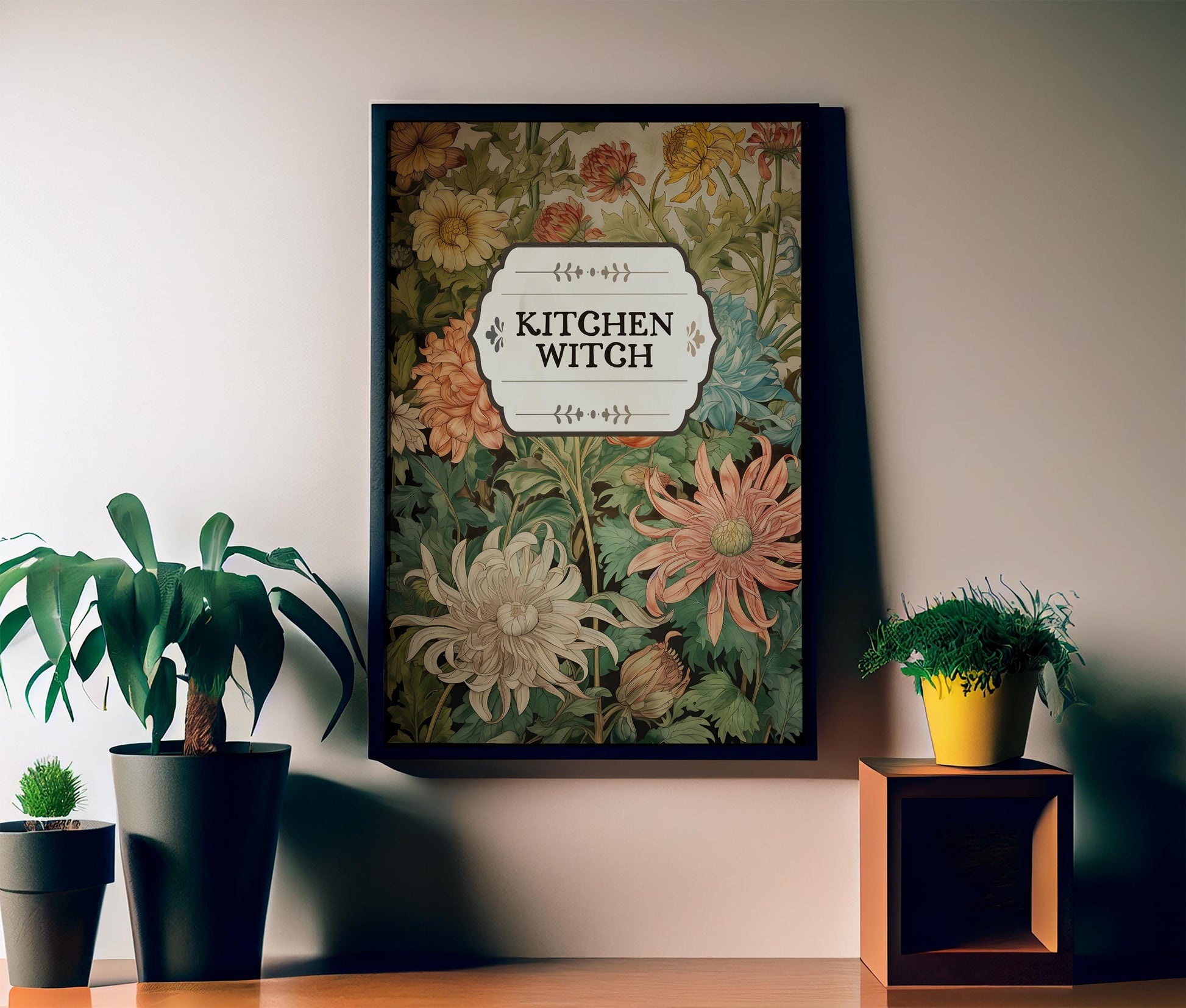 Kitchen Witch Book Cover Print - Kitchen Witch Poster, No Frame