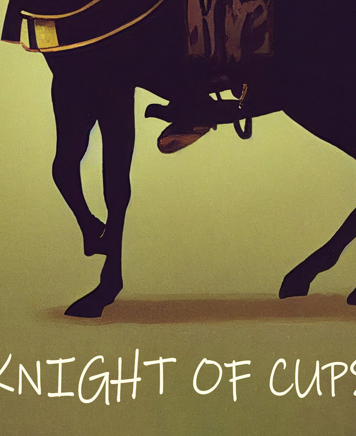 Knight of Cups- Tarot Card Print - The Knight of Cups Tarot Card Poster, No Frame