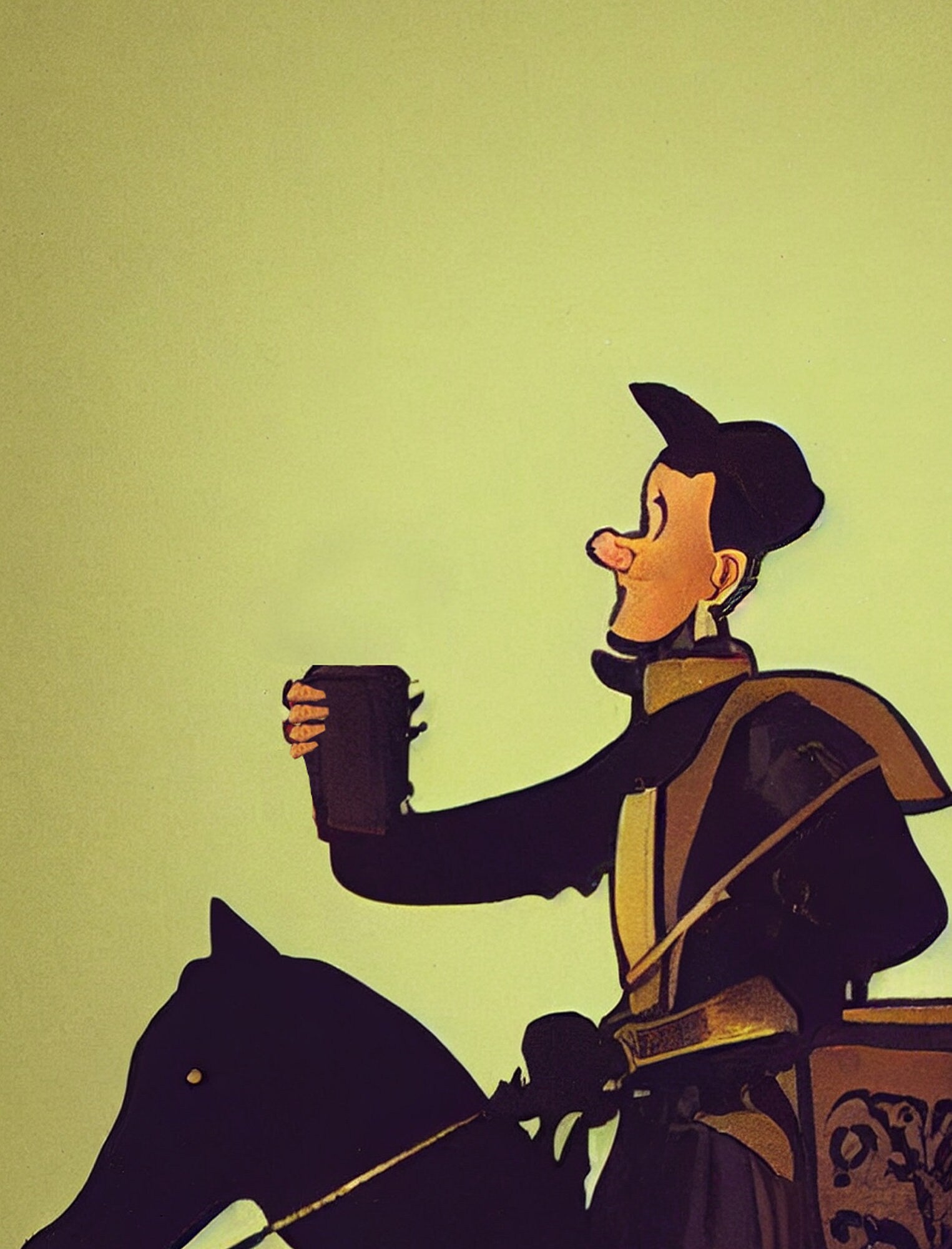 Knight of Cups- Tarot Card Print - The Knight of Cups Tarot Card Poster, No Frame