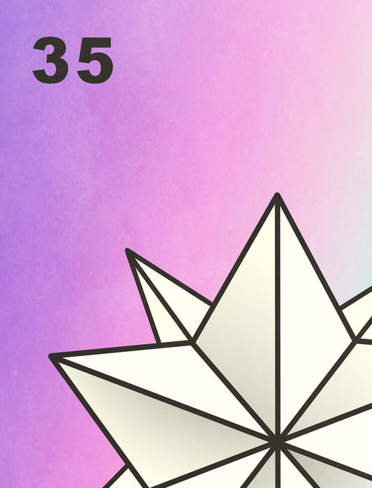 La Estrella Card Star Poster Pale Goth Tarot Print No Frame Wall Art Decor For Bedroom by My Store