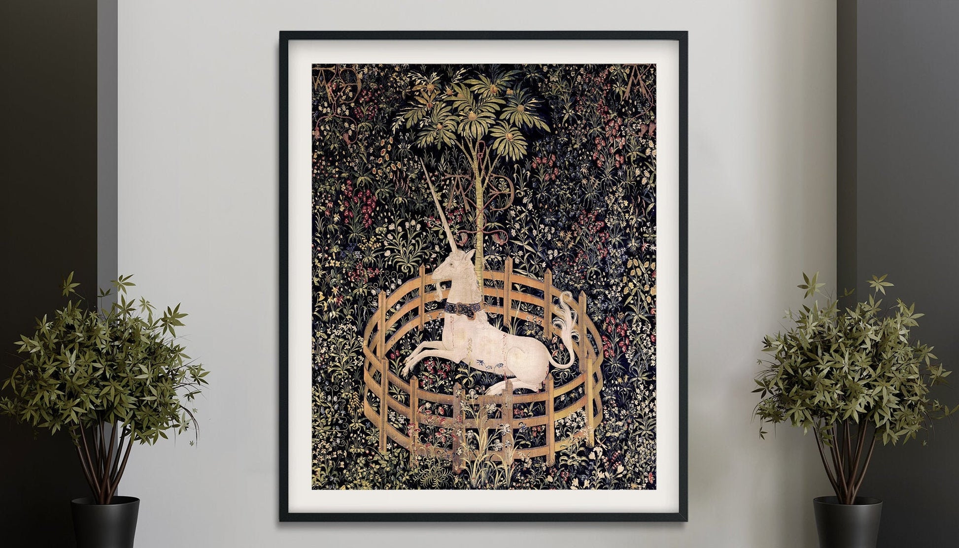 Medieval Unicorn Poster (No Frame)