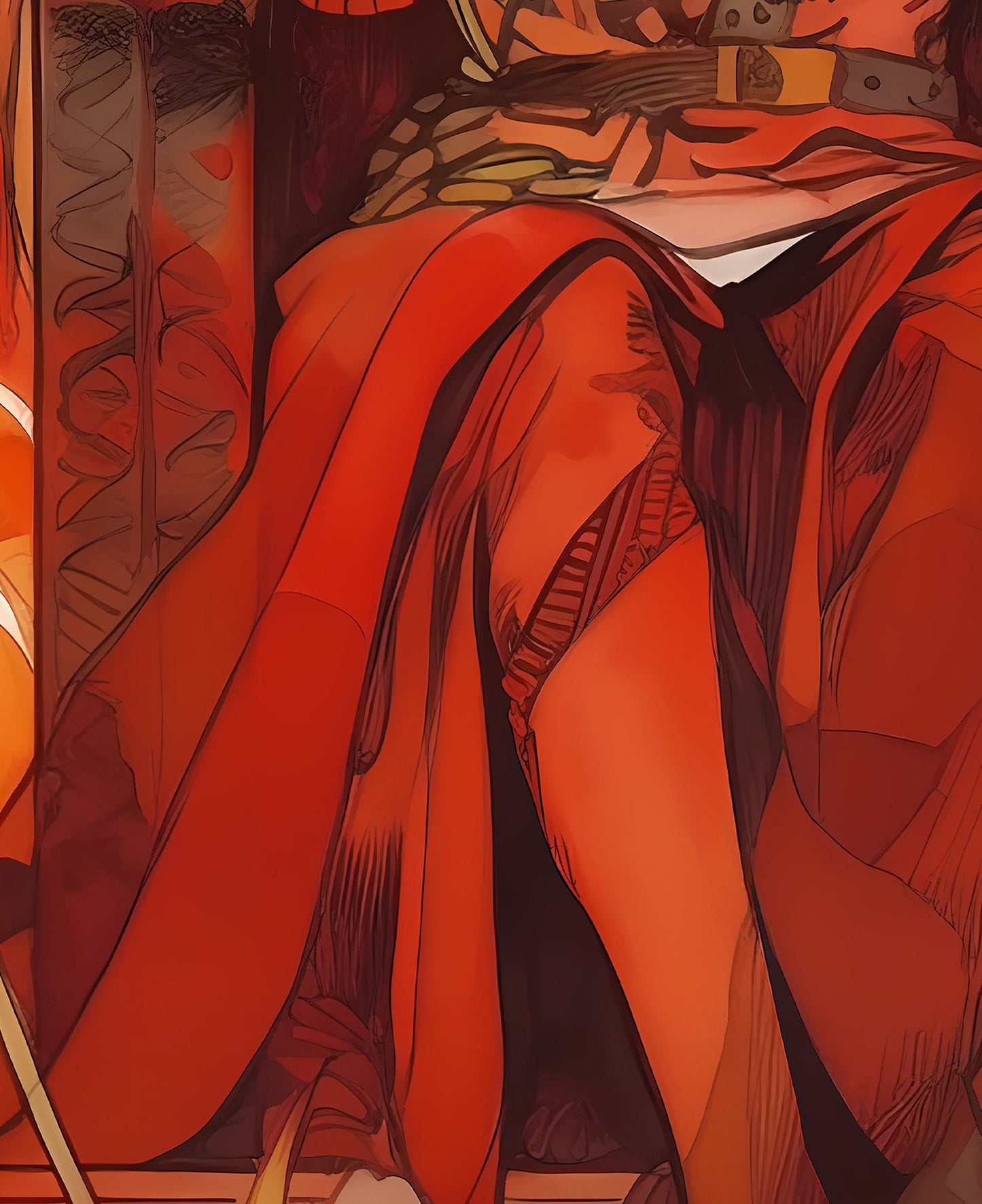 The Emperor- Tarot Card Print - The Emperor Card Poster, No Frame