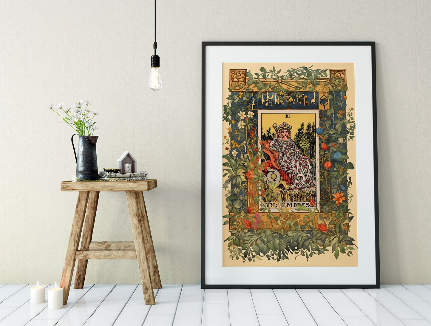 The Empress - Tarot Card Print - The Empress Card Poster, No Frame