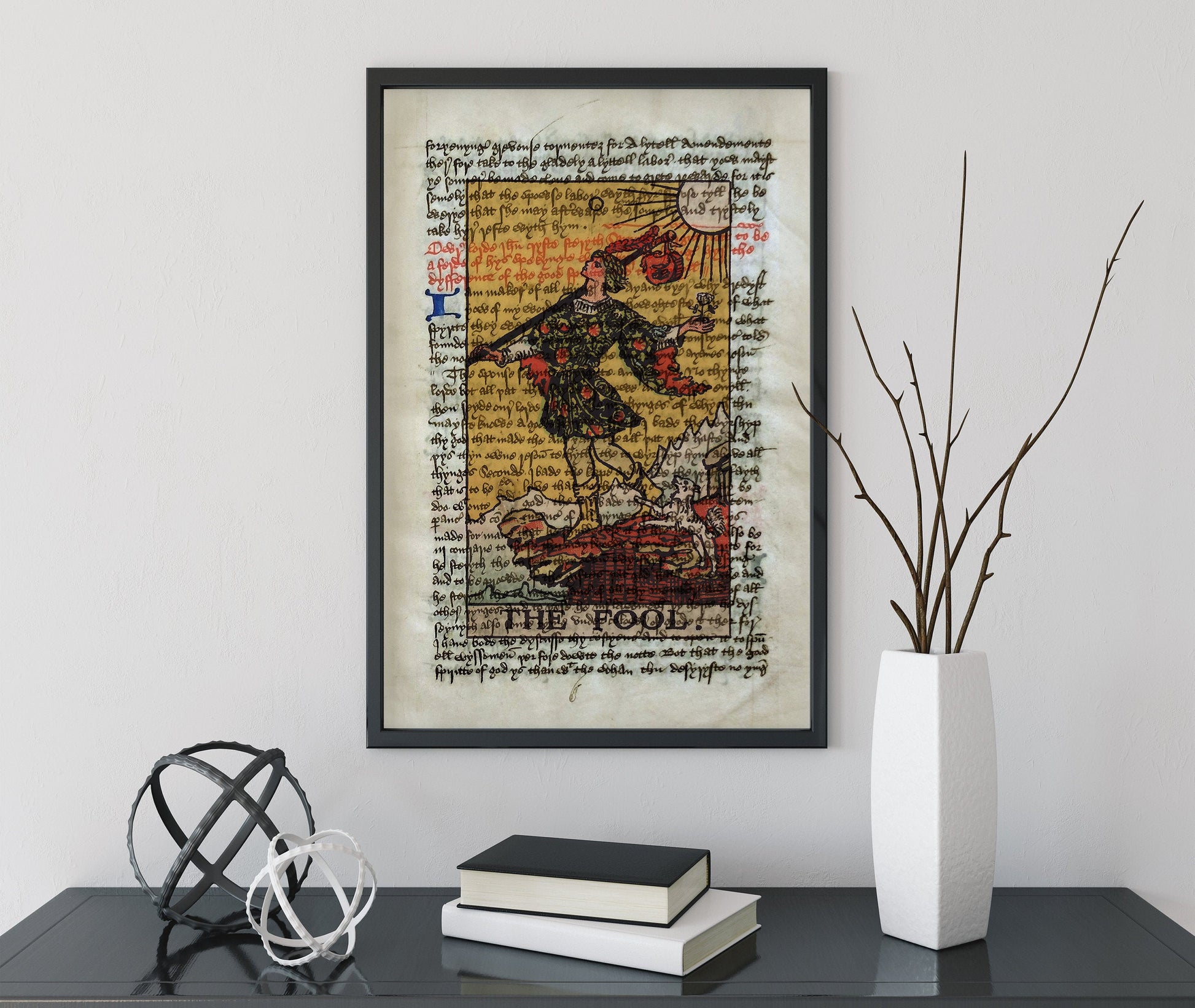 The Fool - Tarot Card Print - The Fool Poster, Tarot Card Print, Tarot Card Poster, Tarot art, Tarot wall art, Tarot Gift, Major Arcana