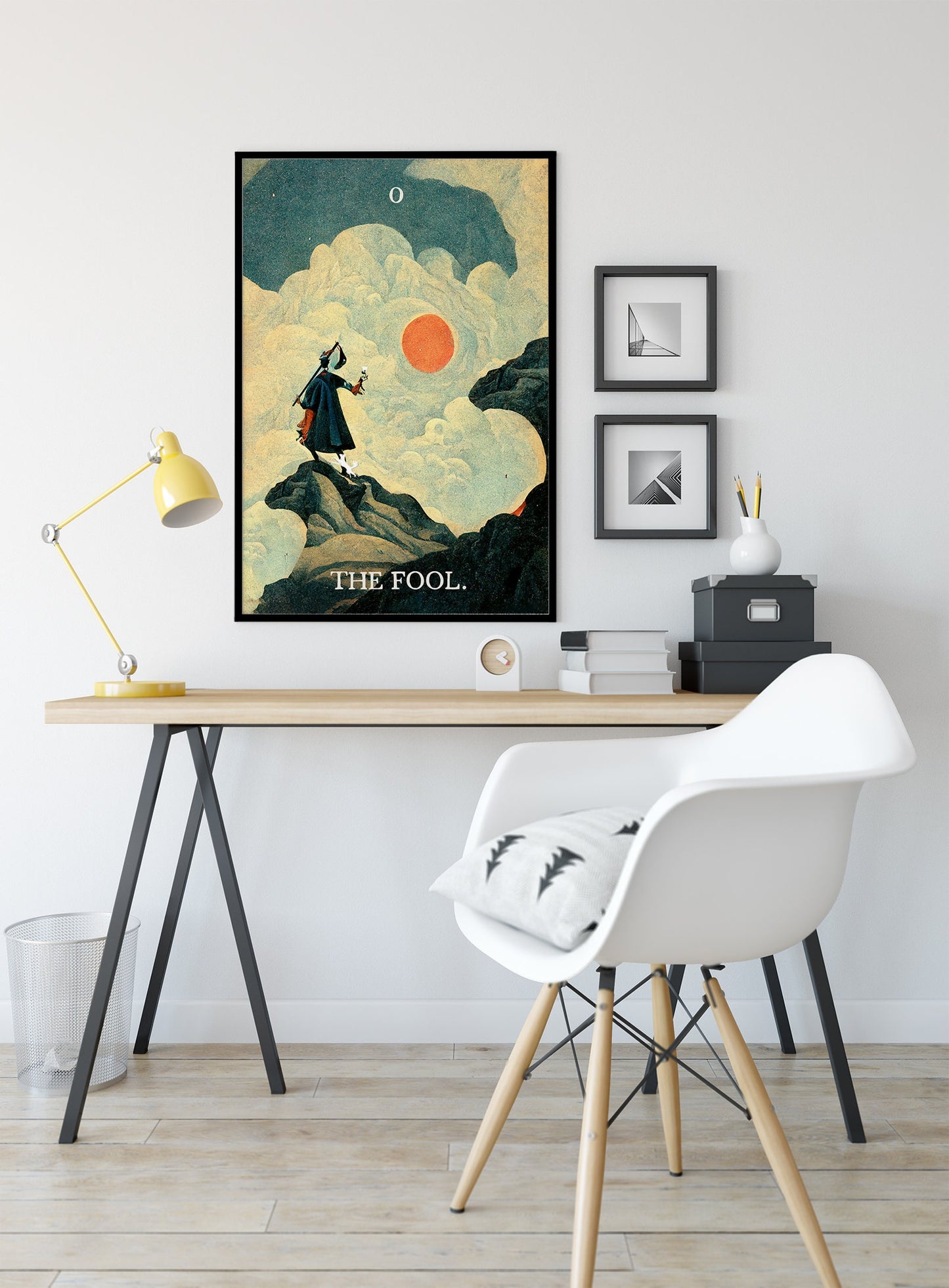 The Fool - Tarot Card Print - The Fool Card Poster (No Frame)