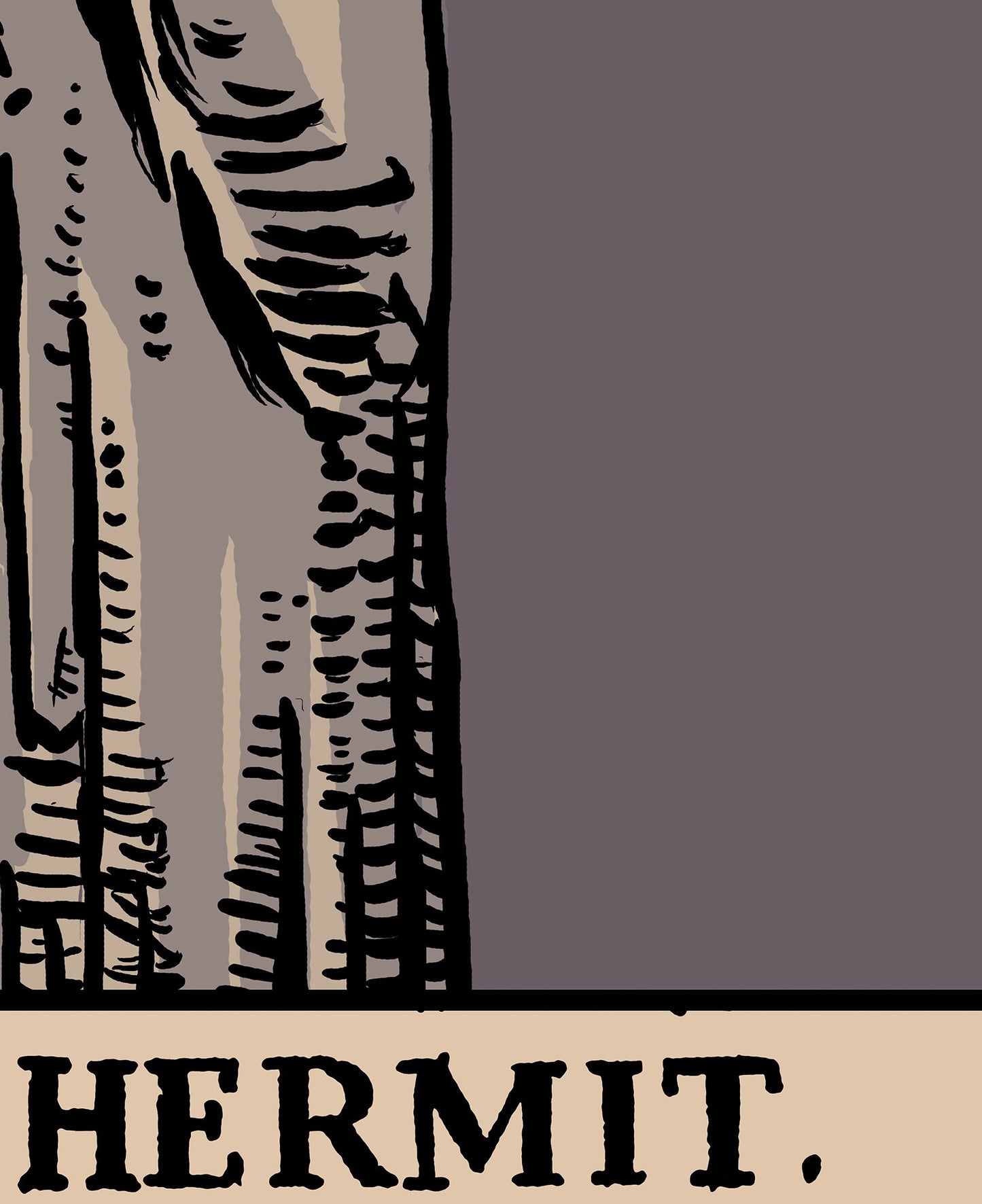 The Hermit - Harvest Tarot Card Print - The Hermit Card Poster By Printagrams, No Frame - Perfect For A Dorm Room