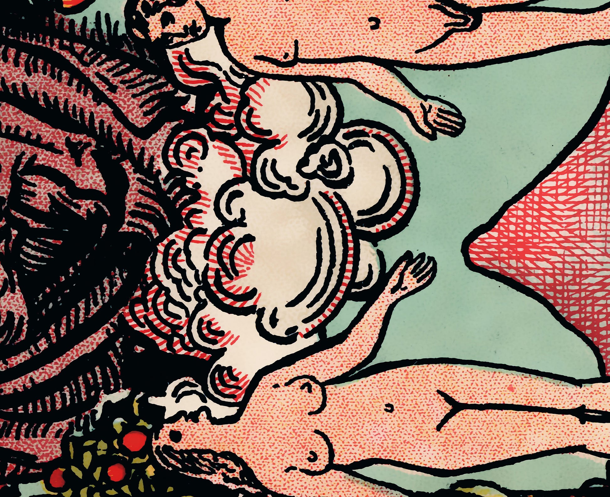 The Lovers - Tarot Card Print - The Lovers Card Poster, No Frame