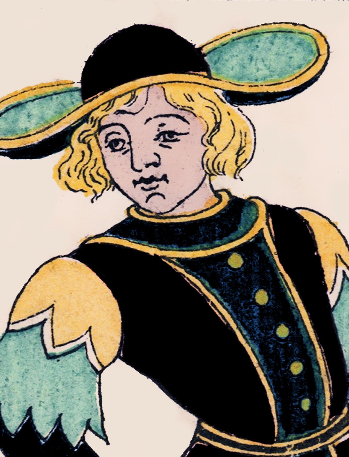 The Magician- Tarot Card Print - The Magician Card Tarot Poster an Oswald Wirth Print, No Frame