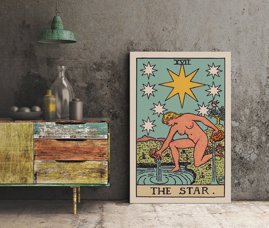 The Star Tarot Card Print Poster No Frame by My Store