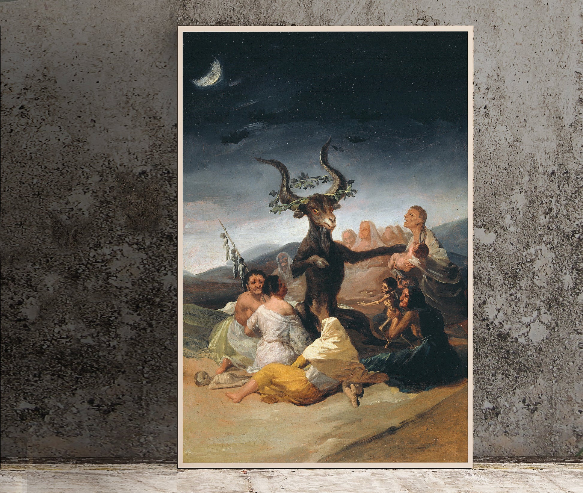 Witches Sabbath - Francisco De Goya Y Lucientes Poster (No Frame)