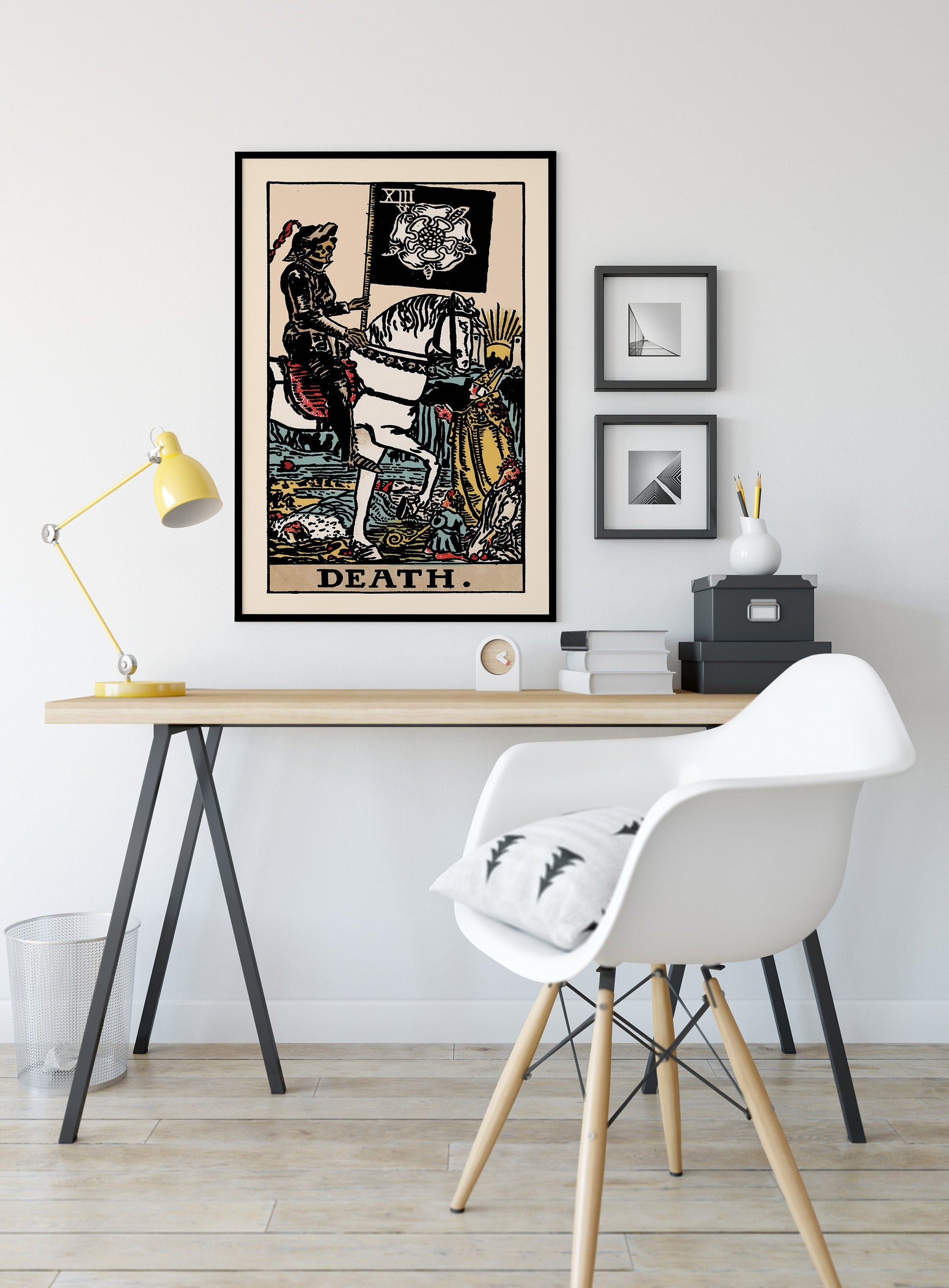 Death - Tarot Card Print - The Death Card Rider Waite Poster, No Frame