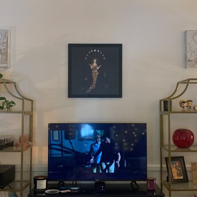 Deco - Art Nouveau Goddess - Poster Bohemian - Goddess Print Large Artwork Mucha