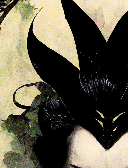 Evil Queen Poster No Frame Goth Queen Print Wicked Witch Art by My Store