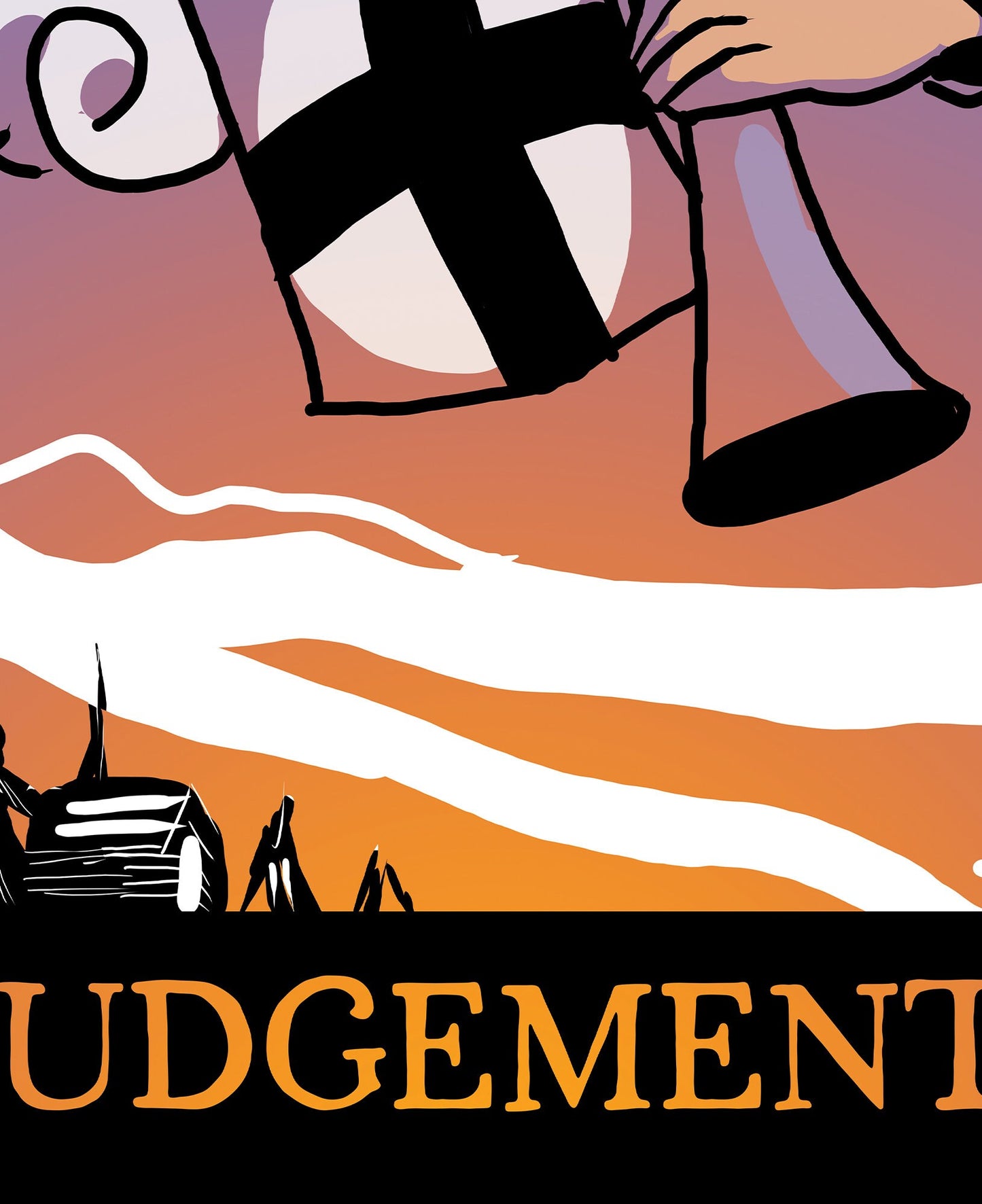 Judgement - Tarot Card Print from the Green Menagerie Tarot - Tarot Card The Judgement Card Poster, No Frame