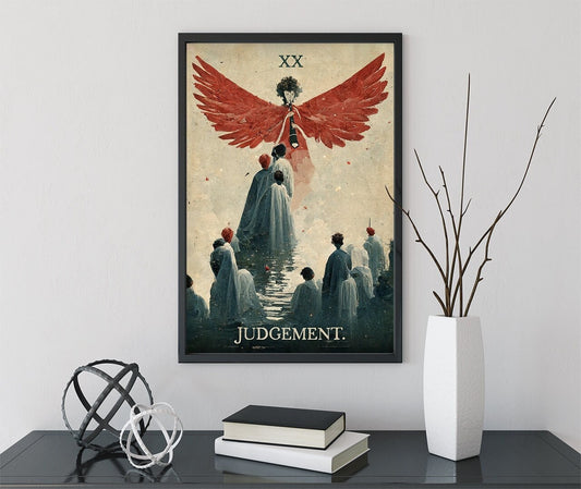 Judgement - Tarot Card Print - Tarot Card The Judgement Card Poster (No Frame)