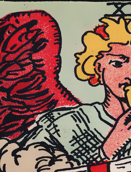 Judgement Tarot Card Print No Frame Poster Frameless Wall Art For Spiritual Decor And Meditation by My Store