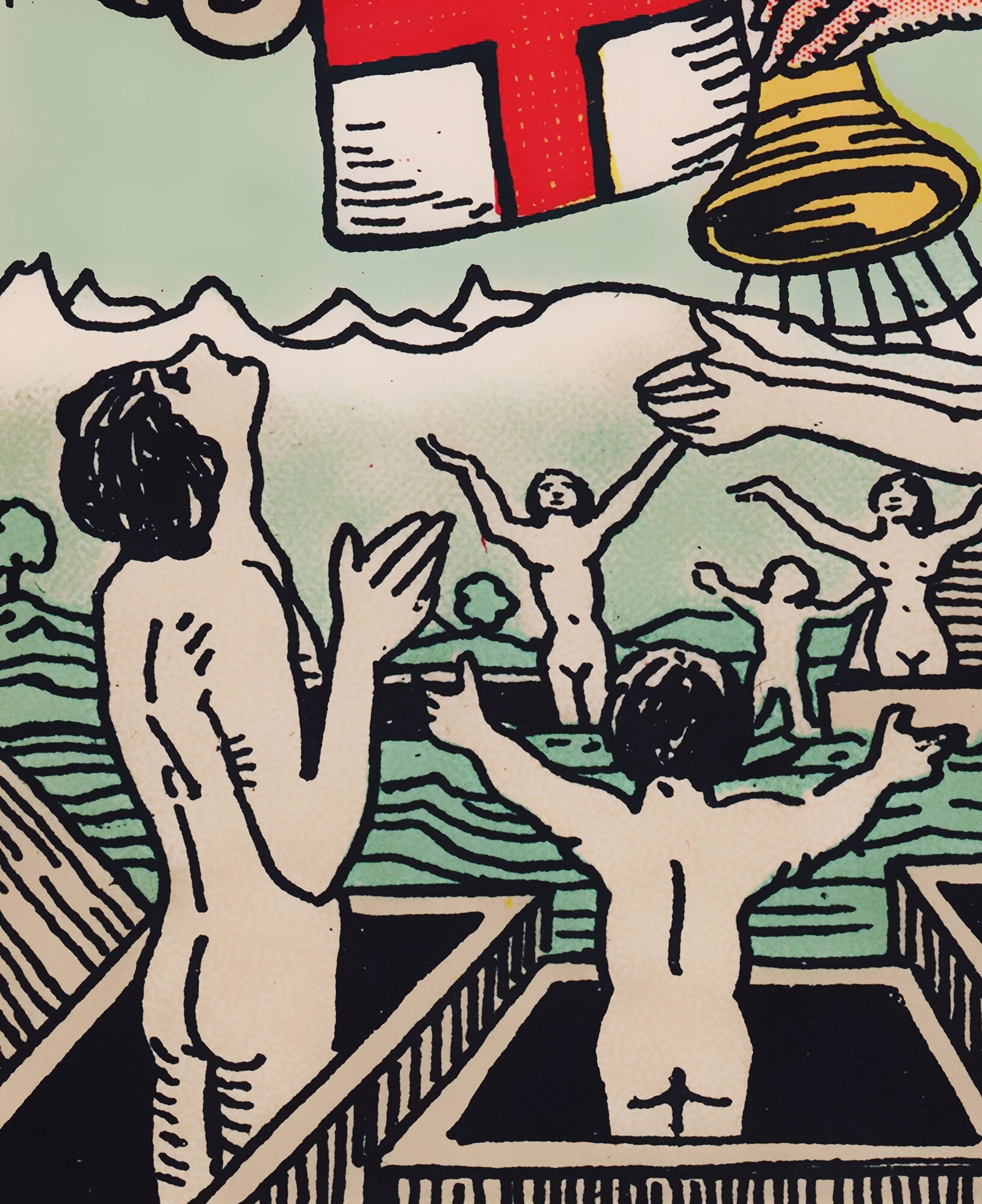 Judgement - Tarot Card Print - Tarot Card The Judgement Card Poster, No Frame