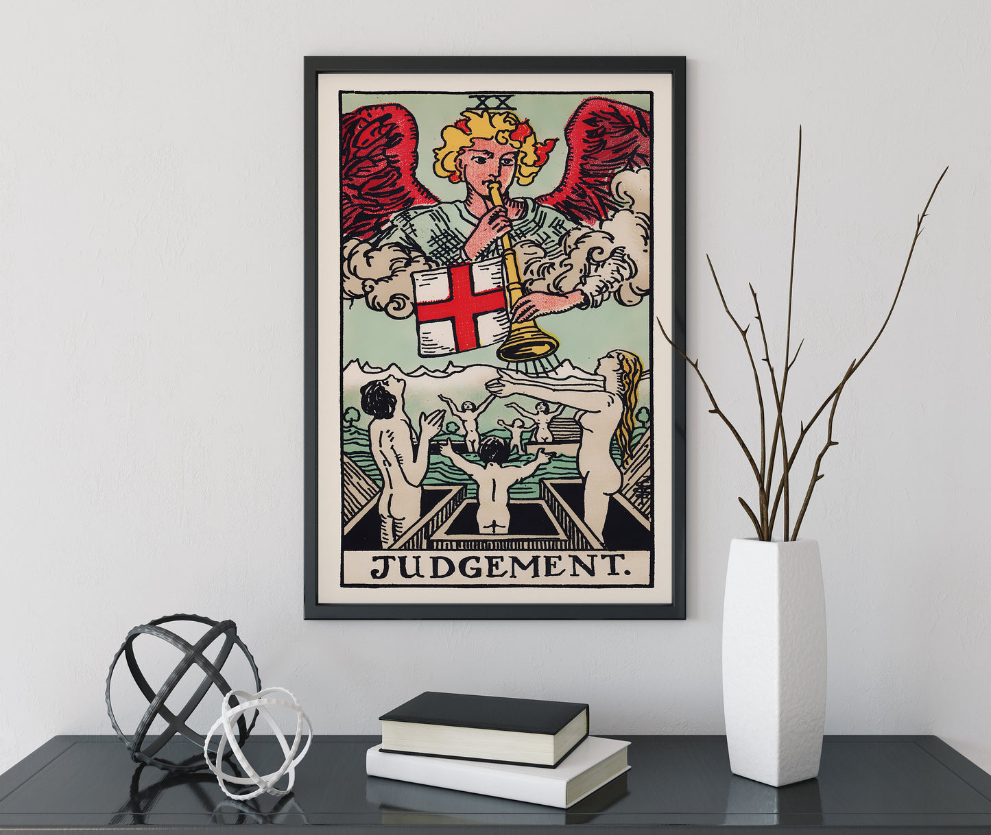 Judgement - Tarot Card Print - Tarot Card The Judgement Card Poster, No Frame
