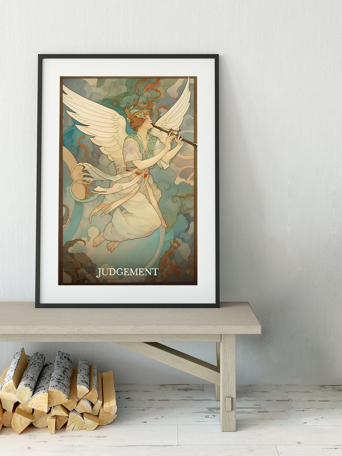 Judgement - Tarot Card Print - Tarot Card The Judgement Card Poster, No Frame