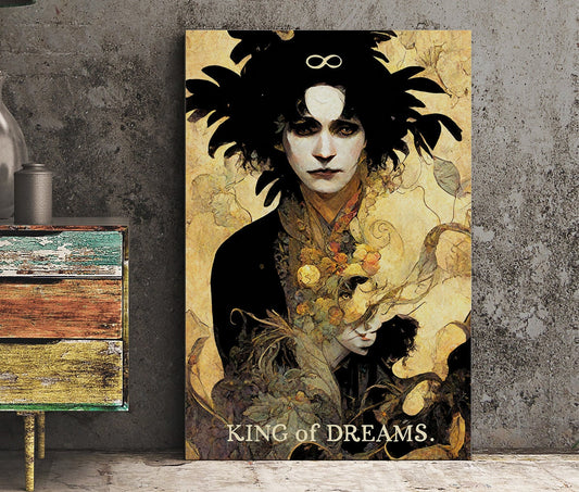 King Of Dreams - Tarot Card Print - The Lord Morpheus Card Poster, No Frame