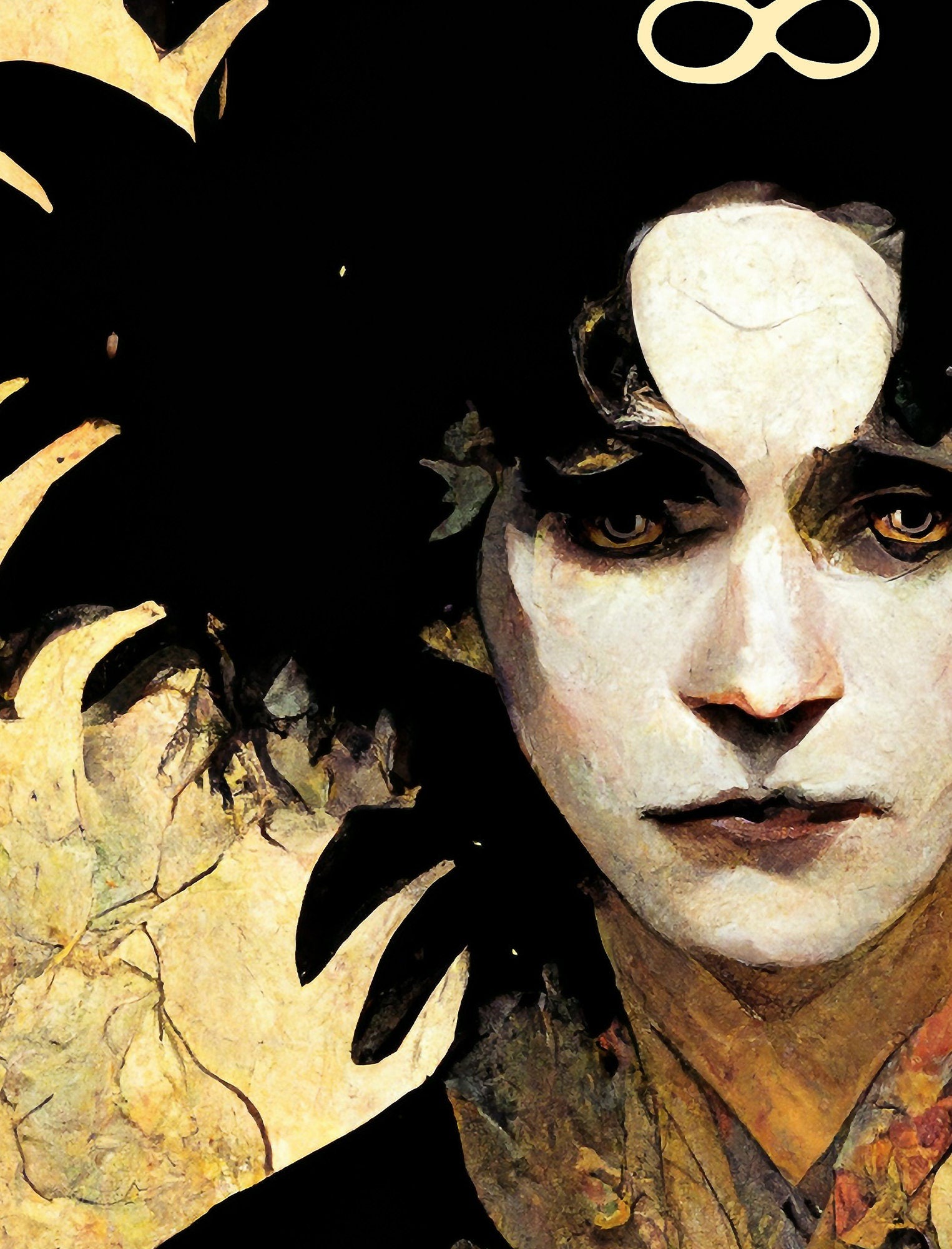 King Of Dreams - Tarot Card Print - The Lord Morpheus Card Poster, No Frame