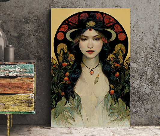 Lilith Occult Goddess Poster, Lilith Print, No Frame