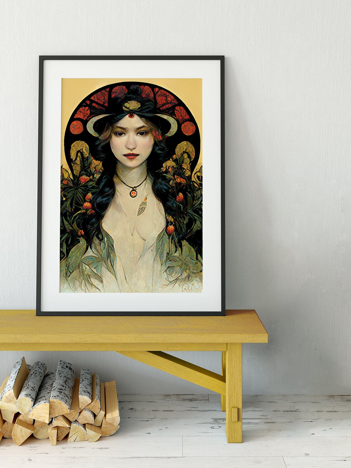 Lilith Occult Goddess Poster, Lilith Print, No Frame