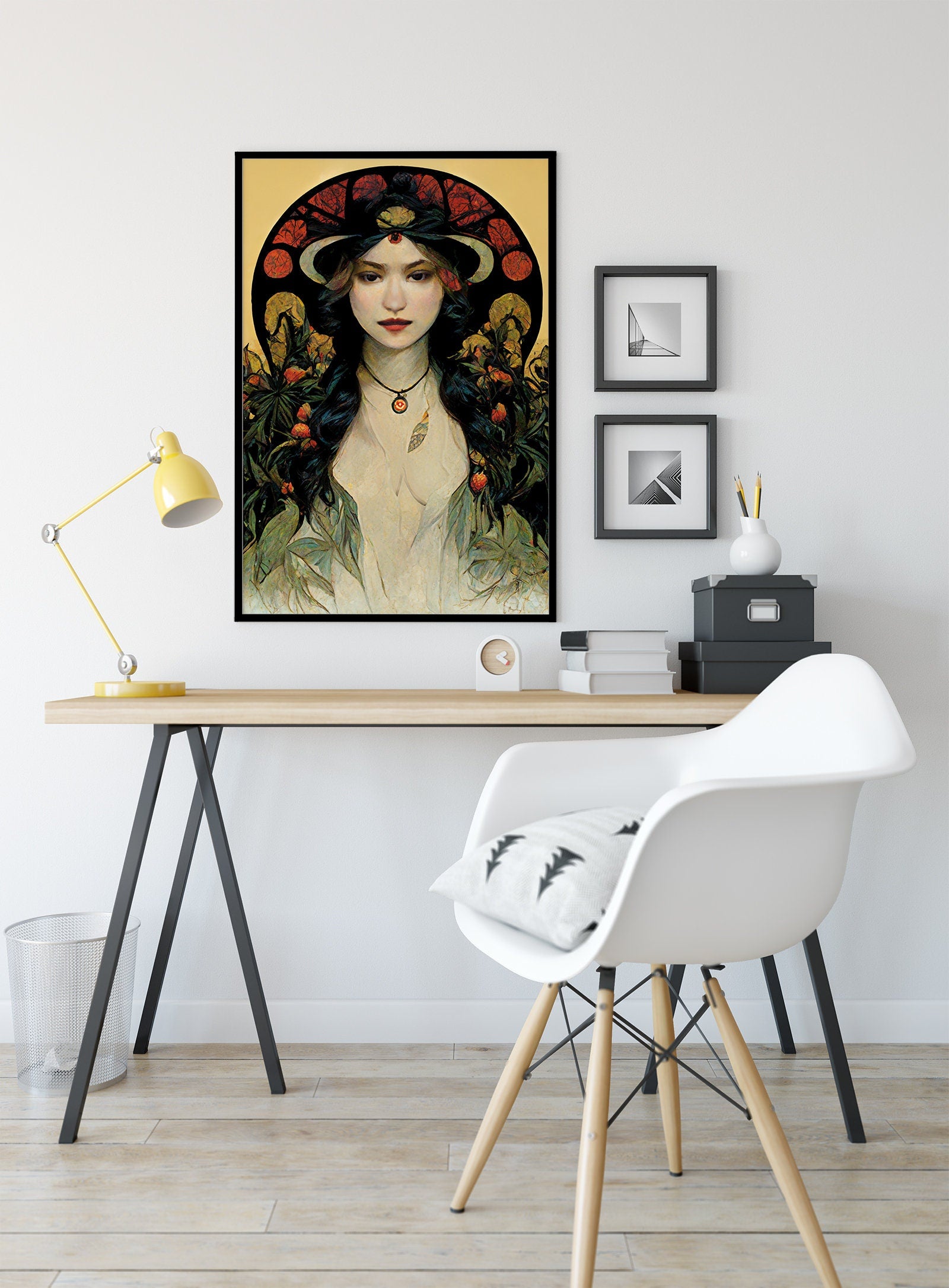 Lilith Occult Goddess Poster, Lilith Print, No Frame