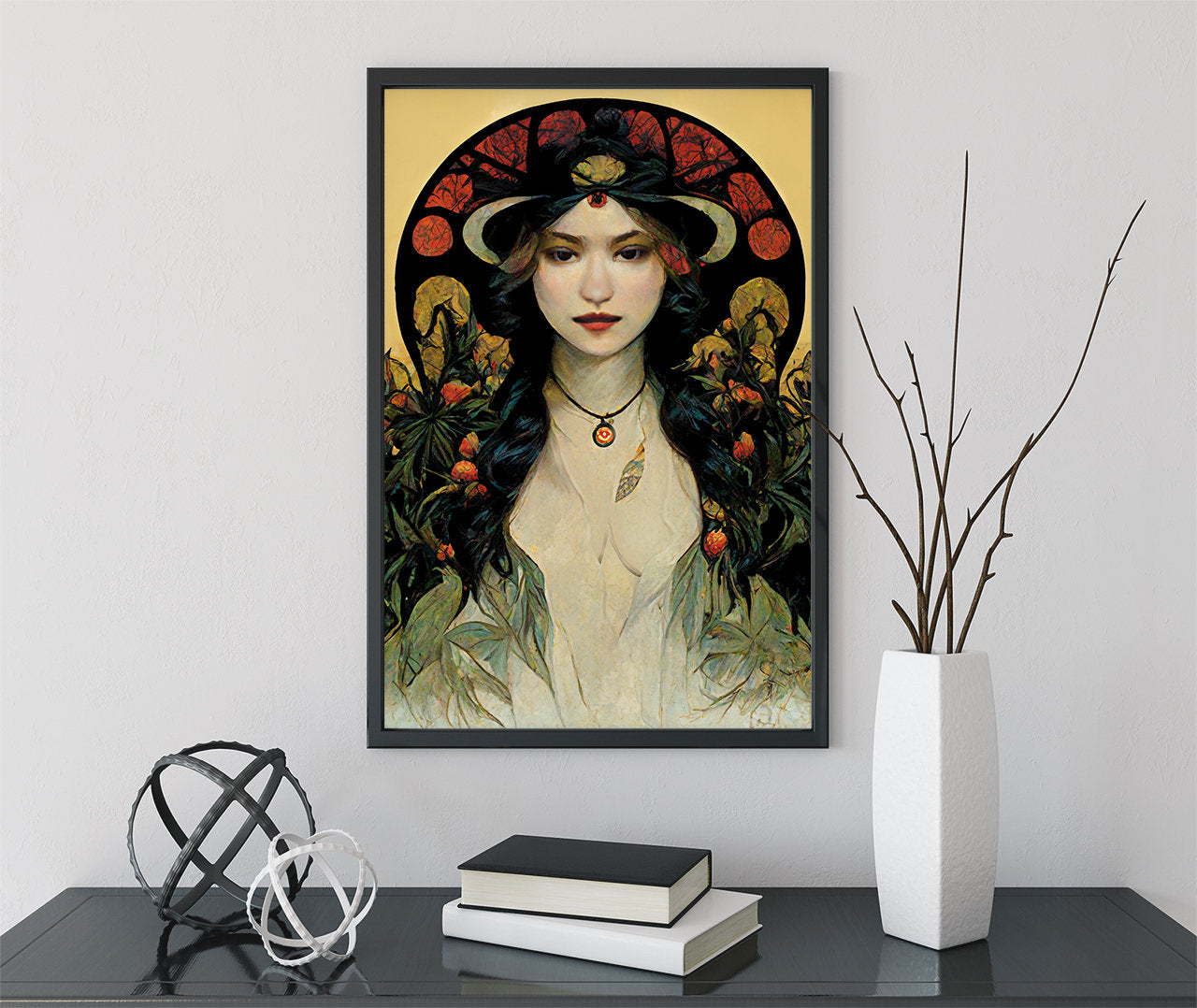 Lilith Occult Goddess Poster, Lilith Print, No Frame