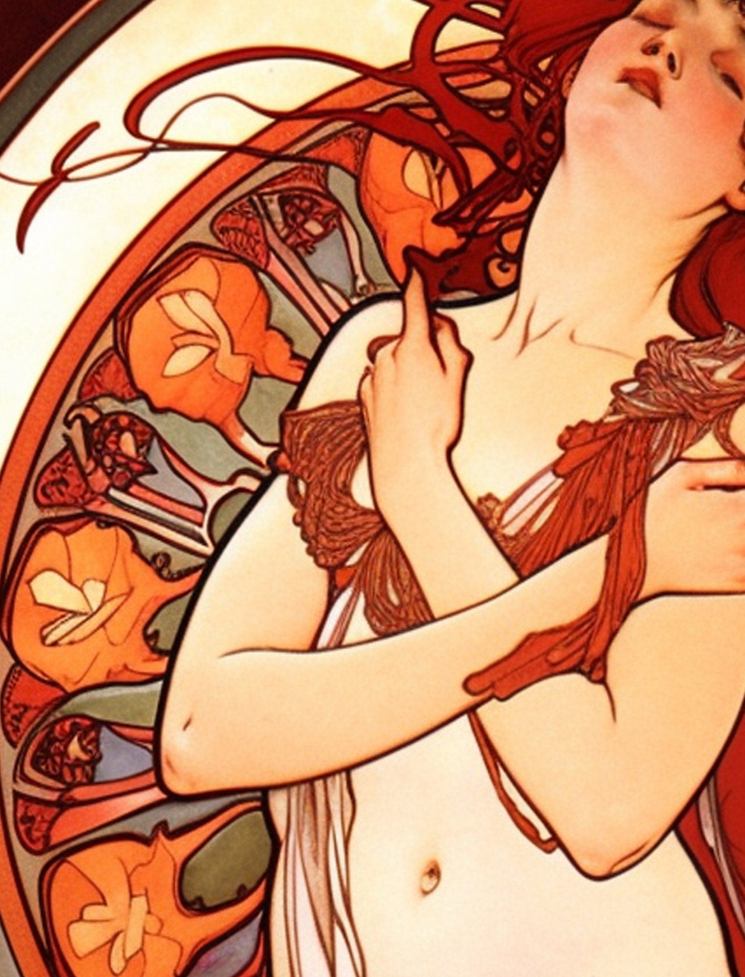 Lilith Occult Goddess Poster, Lilith Print, No Frame