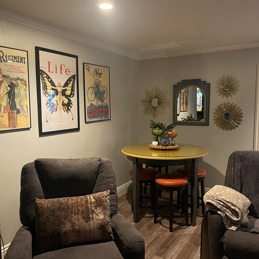 Life Magazine Flapper Print Butterfly Lady Poster Art Large Bohemian Elegant Wall Decor by My Store