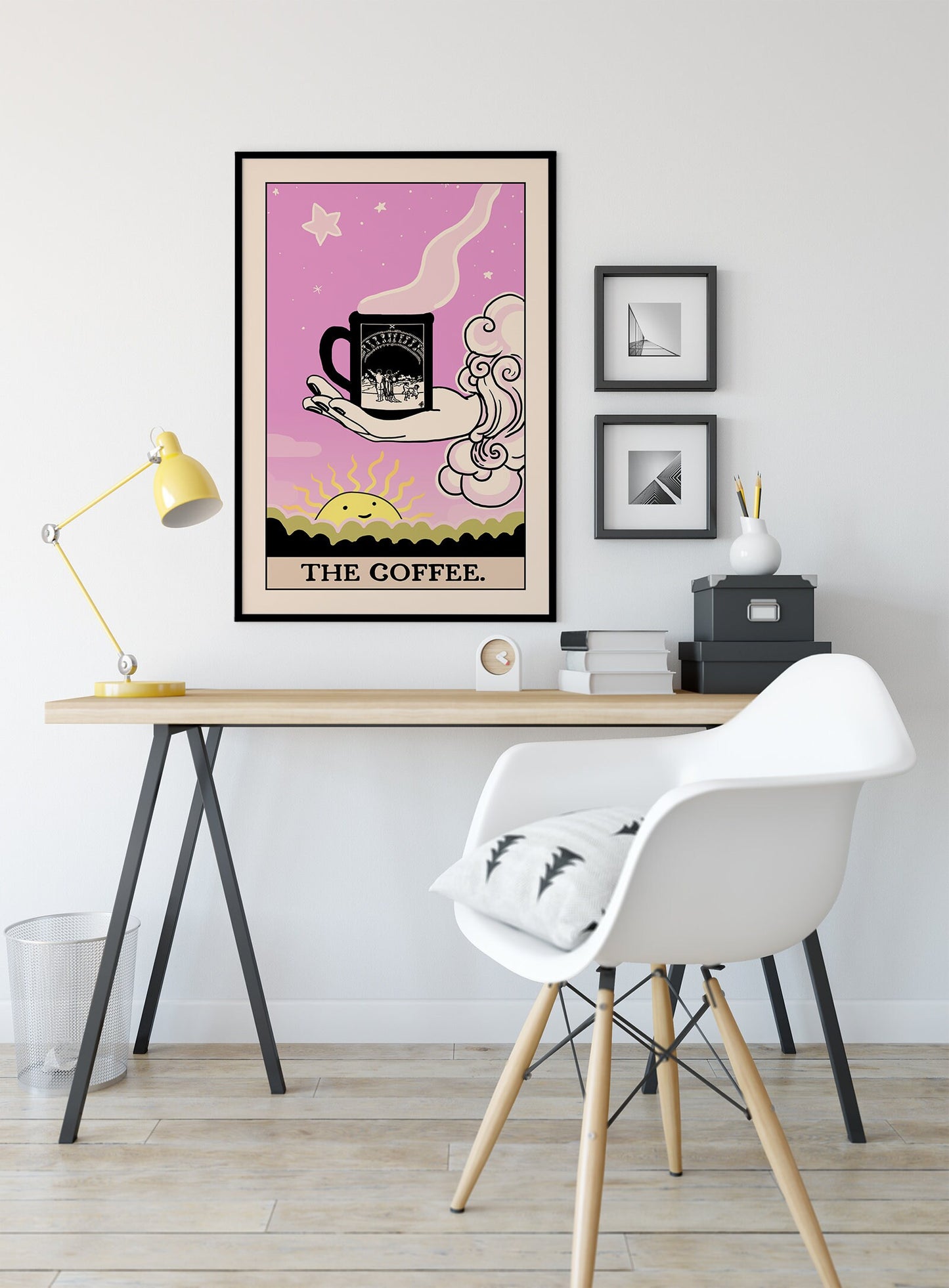 The Coffee - Tarot Card Poster - The Coffee Card Print (No Frame)