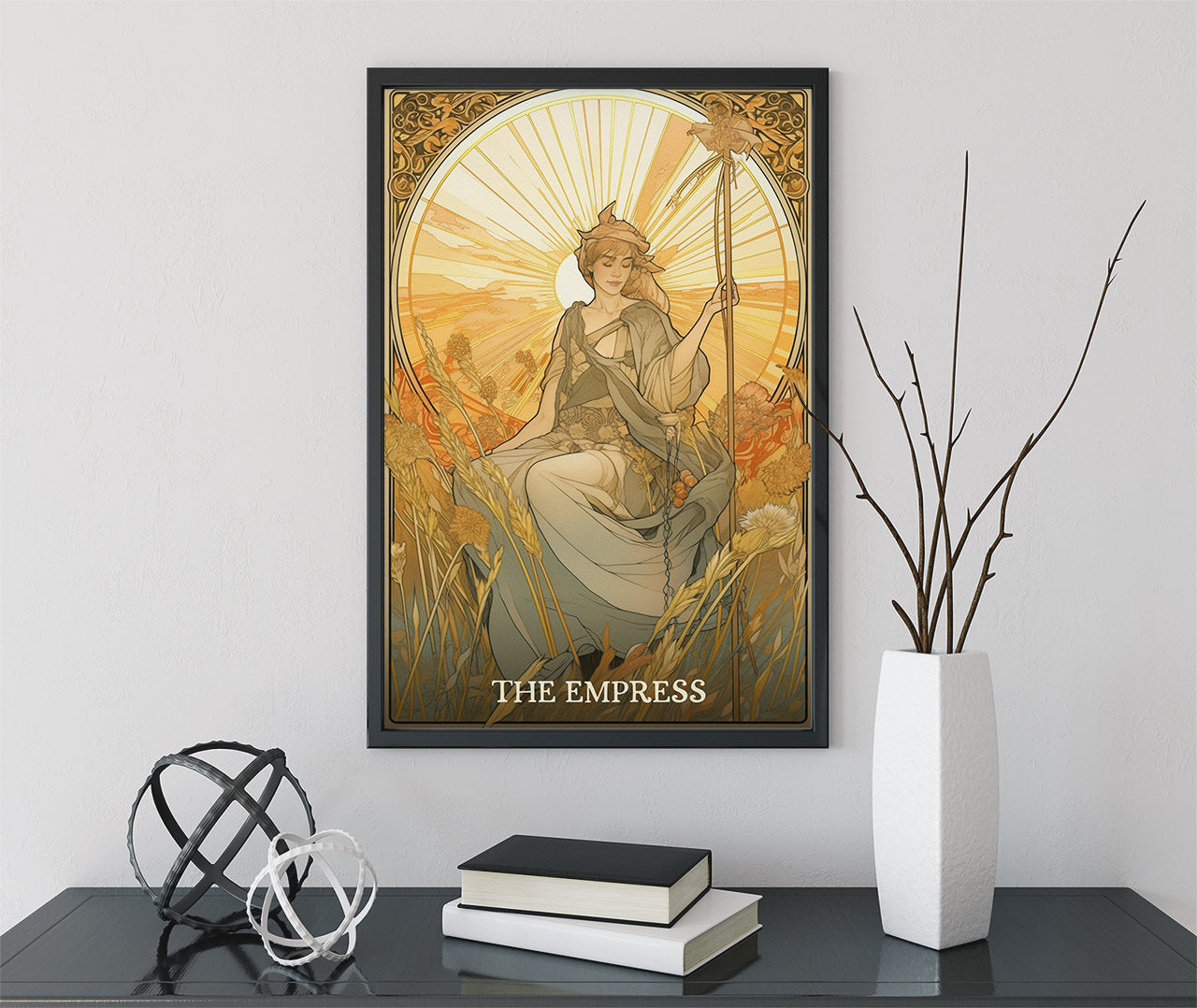 The Empress - Tarot Card Print - The Empress Card Poster, No Frame