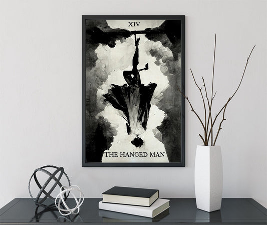 The Hanged Man - Tarot Card Print - The Hanged Man Card Poster, No Frame