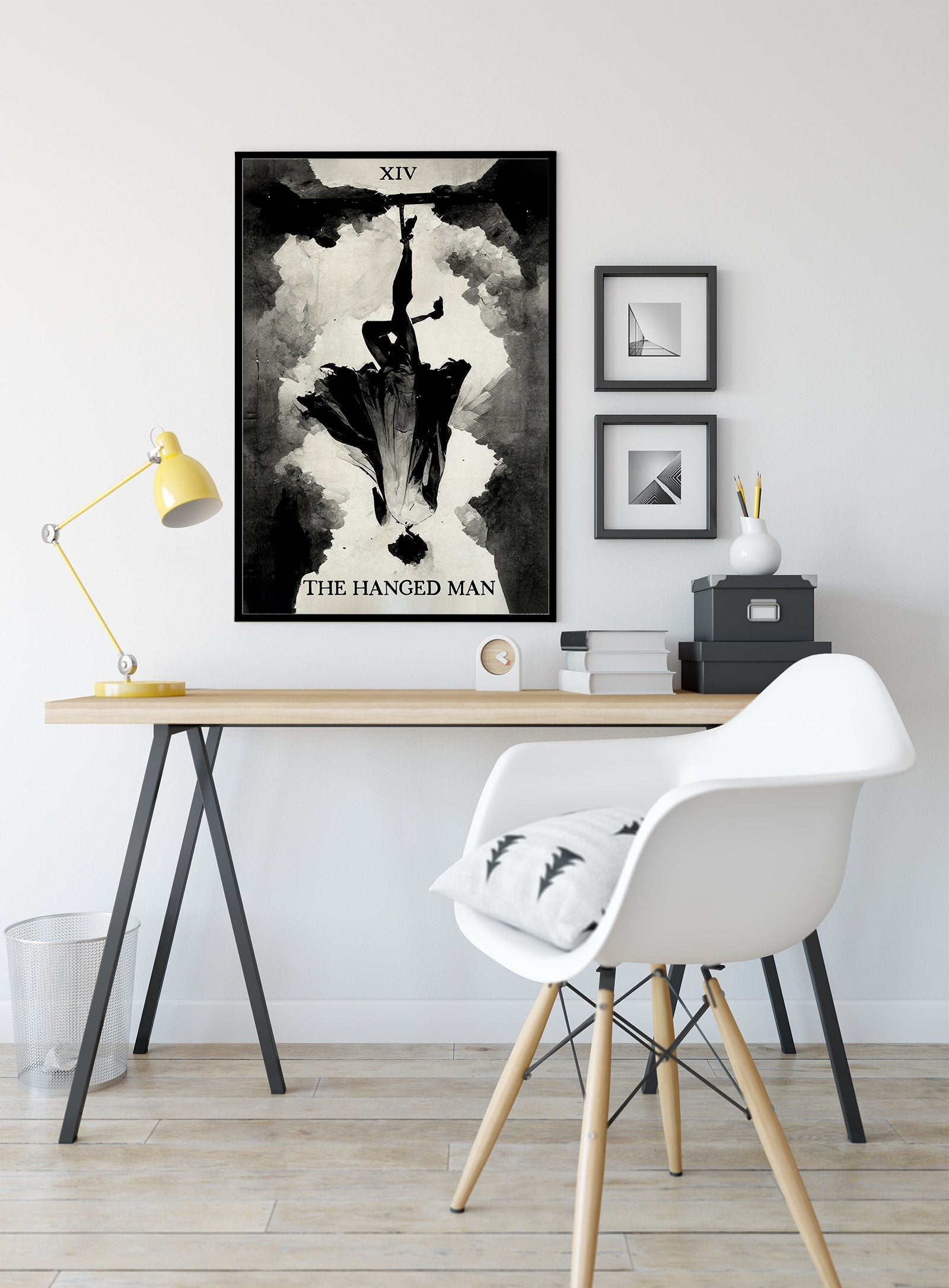 The Hanged Man - Tarot Card Print - The Hanged Man Card Poster, No Frame