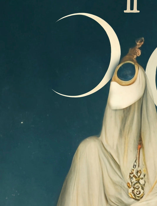 The High Priestess Tarot Card Print No Frame by My Store