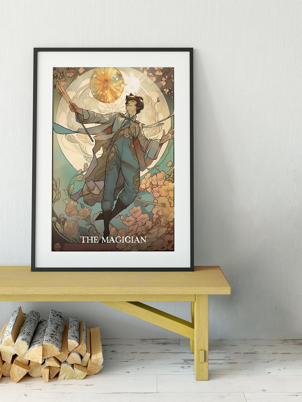 The Magician- Tarot Card Print - The Magician Card Poster, No Frame