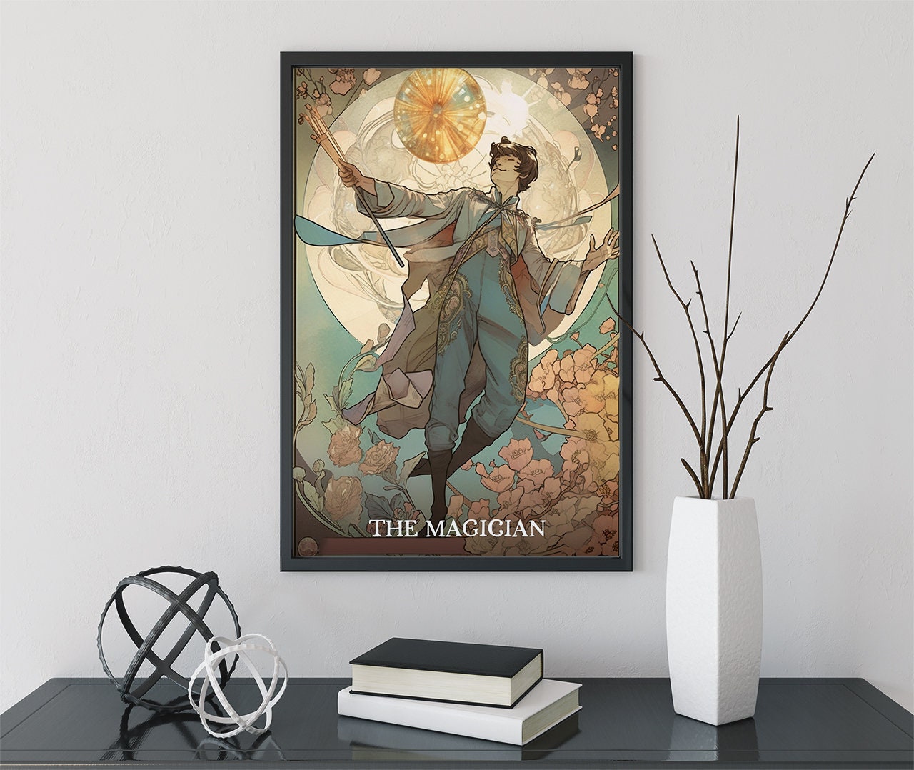 The Magician- Tarot Card Print - The Magician Card Poster, No Frame