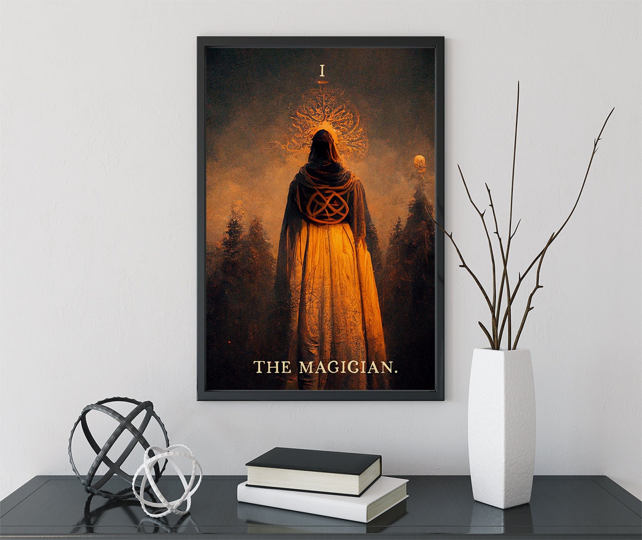 The Magician- Tarot Card Print - The Magician Card Poster, No Frame