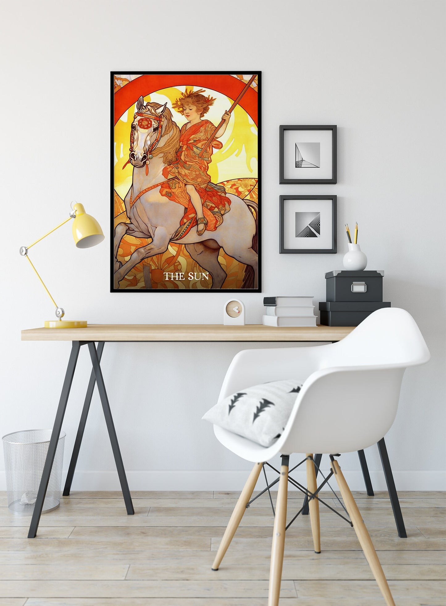 The Sun- Tarot Card Print - The Sun Card Poster, No Frame