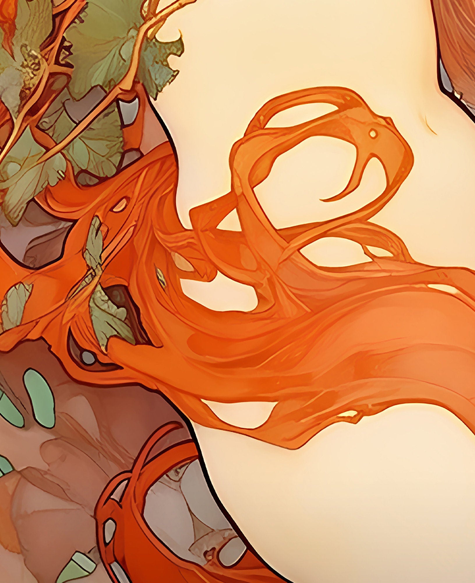 The World - Tarot Card Print - The World Card Poster, No Frame