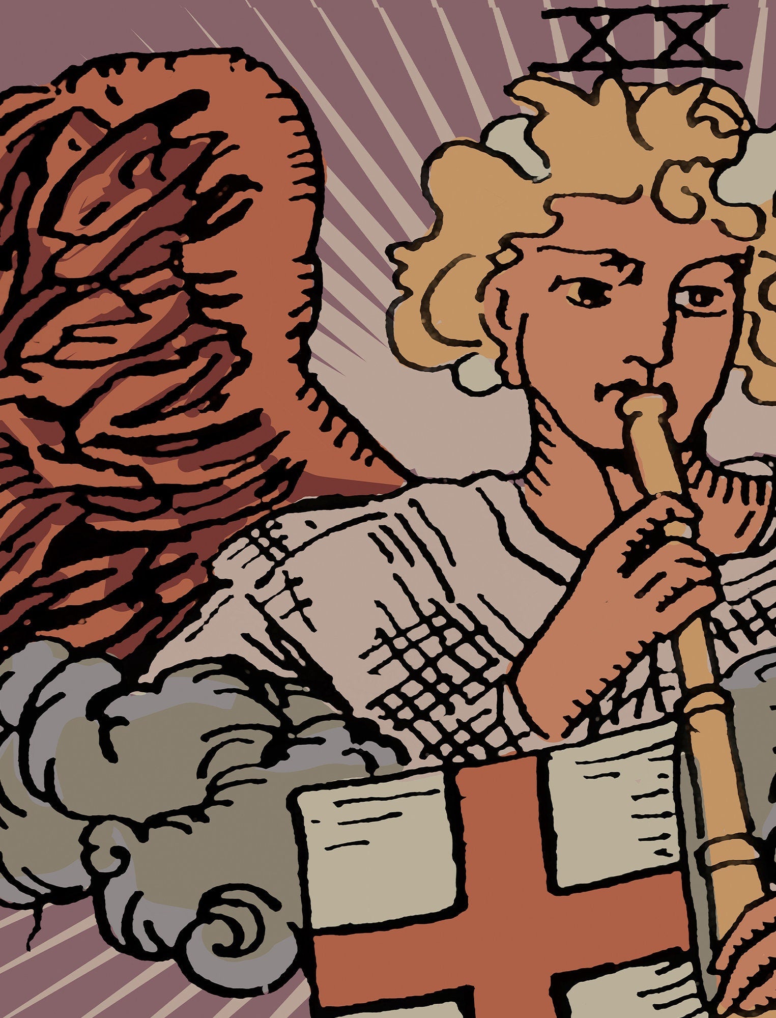 Judgement - Tarot Card Print - Tarot Card The Judgement Card Poster, No Frame