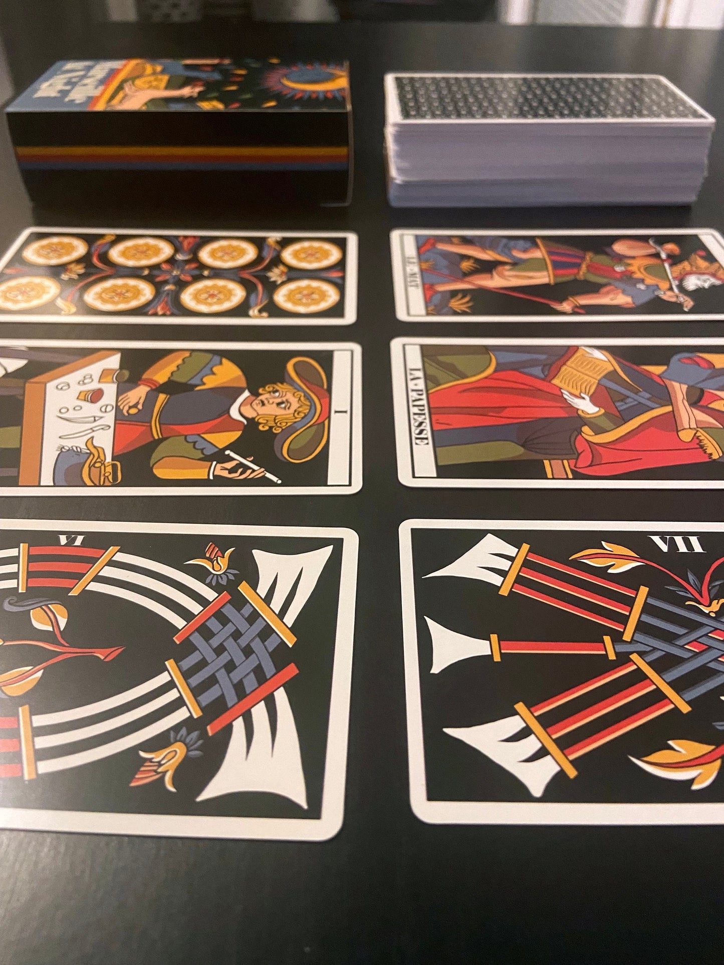 Marseille at Night Tarot Deck