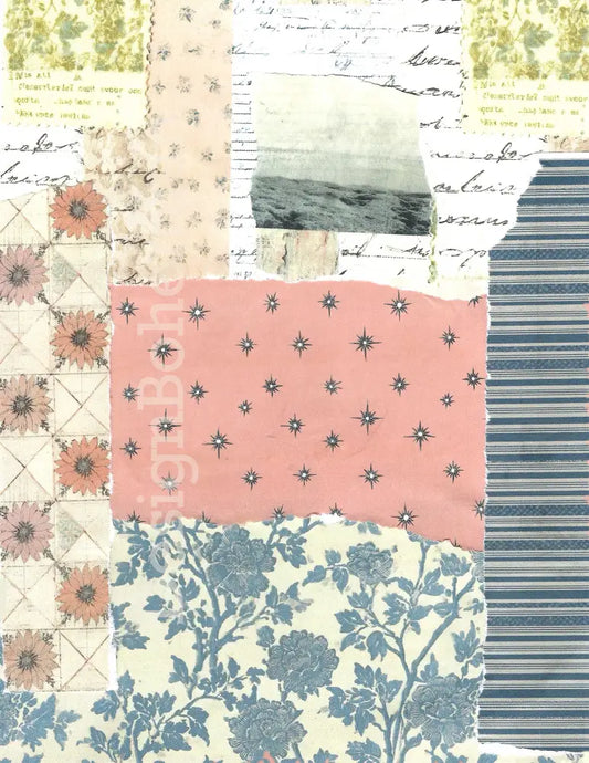 Neutral Vintage Collage 2 - Digital Download