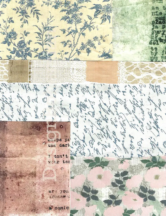 Neutral Vintage Collage - Digital Download